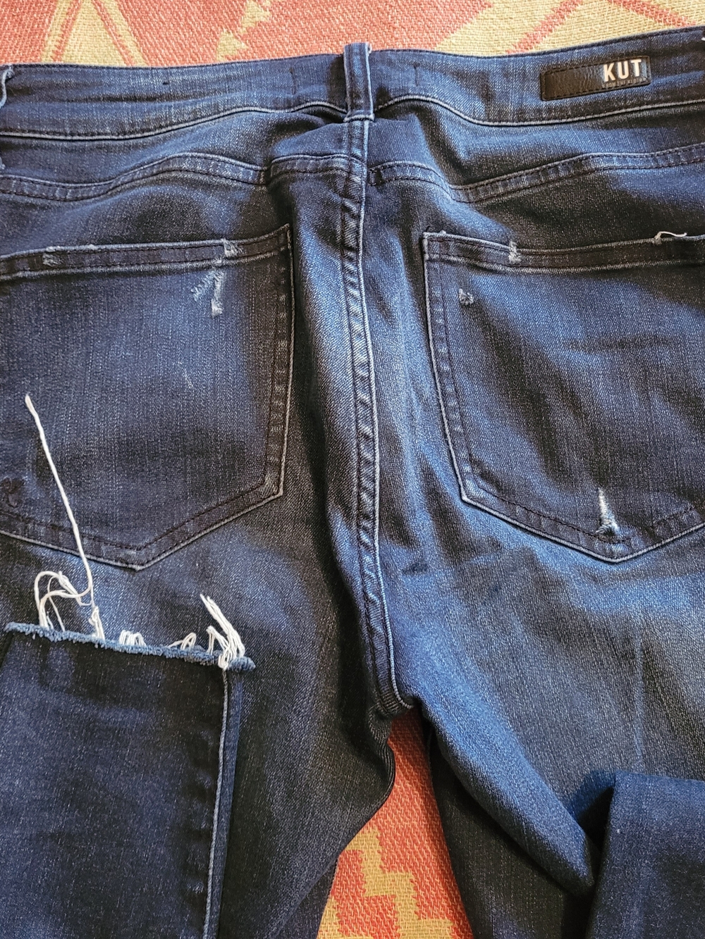 Kut from the Kloth Dark Blue Women's Jeans - Classic Stretch Denim